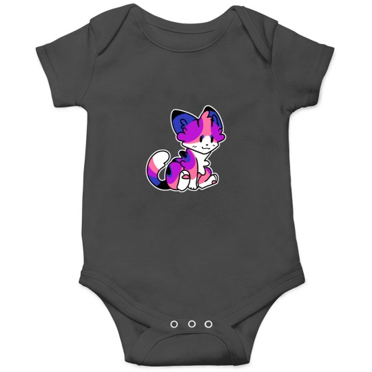 Discover Genderfluid Pride Cat Onesies