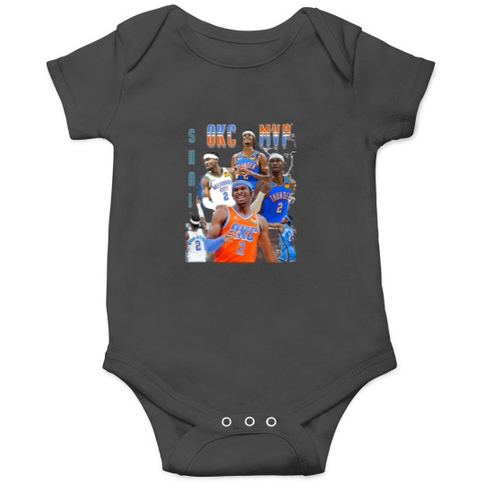 Discover OKC thunder Onesies SGA Thunder Shai Gilgeous Alexander Onesies