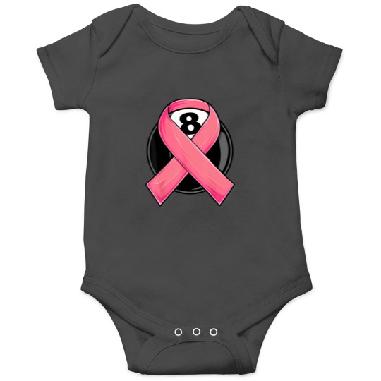 Discover breast cancer awareness billard s, pink cancer support Onesies