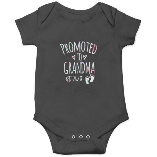 Discover Promoted to Grandma 2023 again Cute Baby Announcement Women Onesies