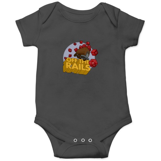 Discover Off The Rails Logo Onesies