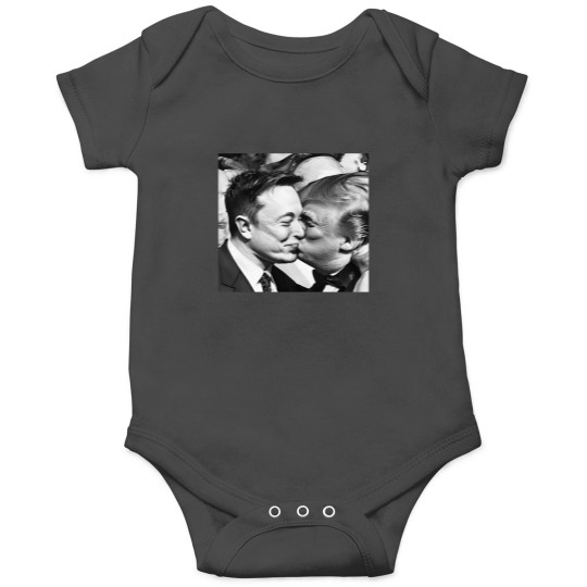 Discover Elon Musk and Donald Trump Kissing Onesies