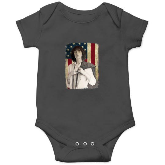 Discover Vintage American Flag Patti Smith Legend Onesies