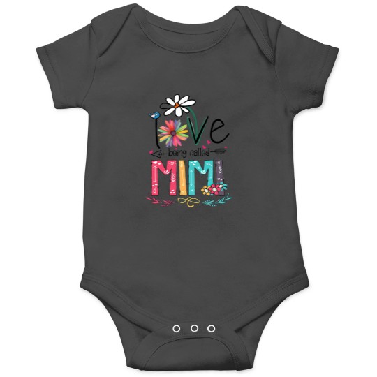 Discover I Love Being Called Mimi Grandma Nana Gigi Lover Onesies