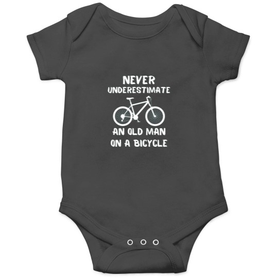 Discover Never Underestimate An Old Man With A Bicycle (6) Onesies