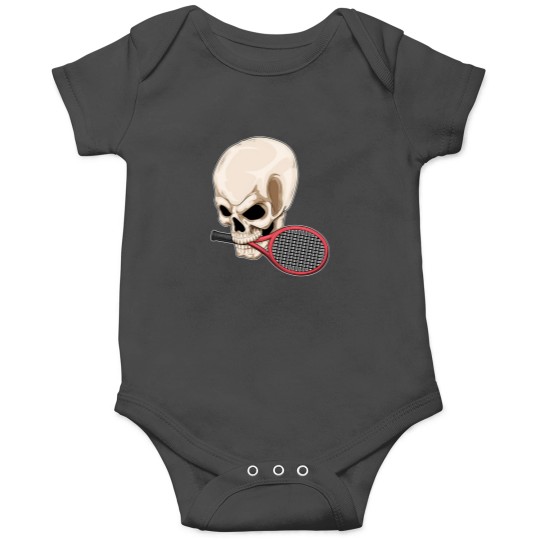 Discover Skull Tennis Tennis Racket Onesies