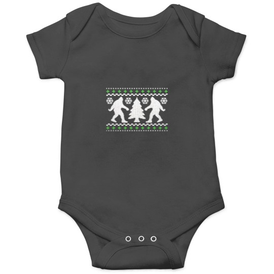 Discover Ugly Holiday BigfootS Christmas Sweater Onesies