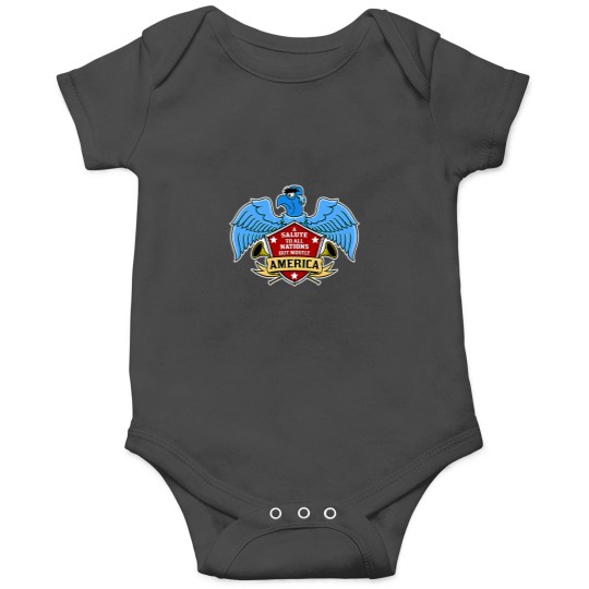 Discover A Salute To All Nations Essential Onesies