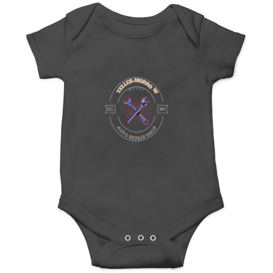 Discover Teller Morrow Automotive Repair Shop Tee Onesies