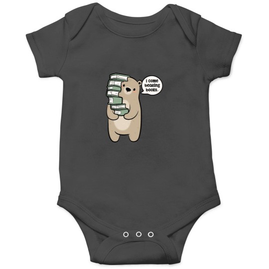 Discover I come bearing books Onesies