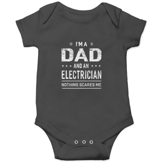 Discover Im A Dad And Electrician For Men Father Funny Gift Onesies