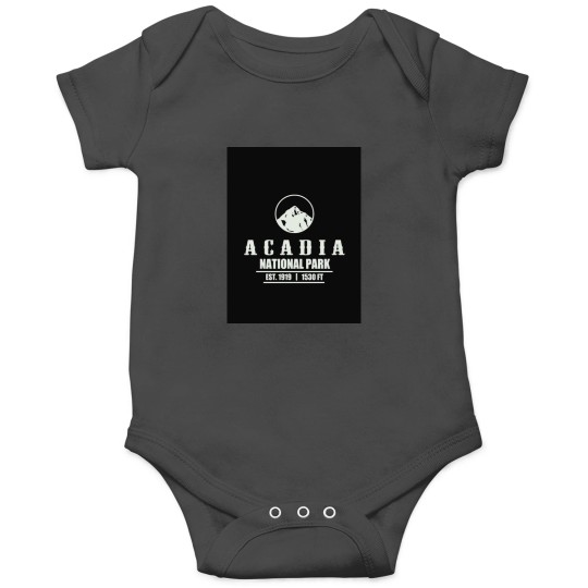 Discover Acadia Pride Region State Est 1919 Shirt Graphic Onesies