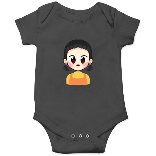 Discover Squid Cosplay Red Light Green Light Doll Chibi Onesies