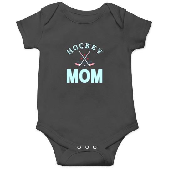 Discover Hockey Mom Sticks Onesies