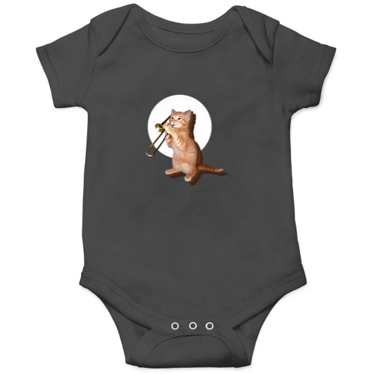 Discover Trombone Cat Onesies