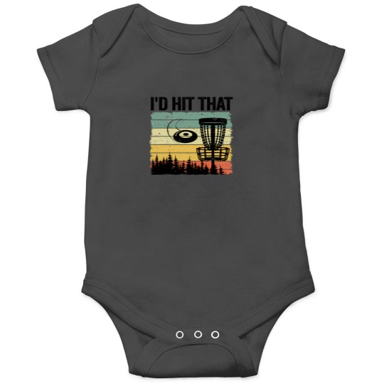 Discover ID Hit That Disc Golf Basket Player Disc Golf 1 Onesies