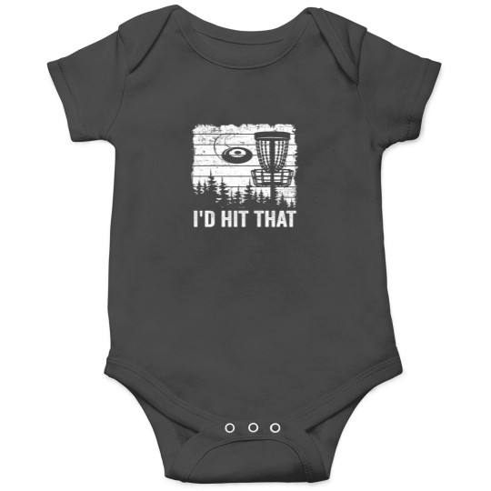 Discover ID Hit That Disc Golf Basket Player Disc Golf Onesies