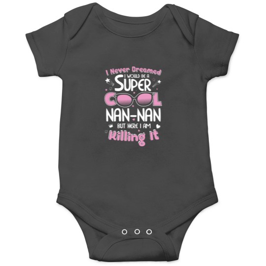 Discover Nannan - I never dreamed I would be a cool Nanna Onesies