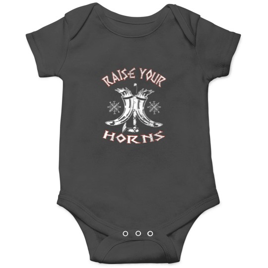 Discover Raise Your Horns Vikings Viking Ax Onesies
