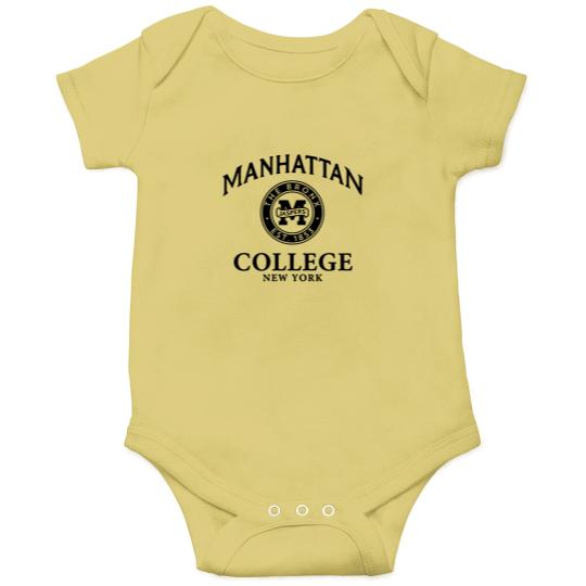 Discover Manhattan College  Circle Logo Onesies
