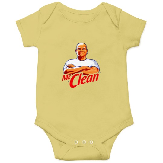 Discover Mr Clean Logo Cleaning Product Fan Onesies