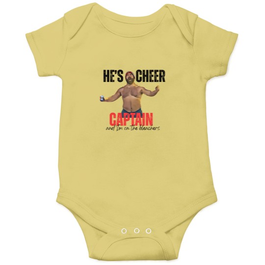 Discover Jason Kelce No Onesies, He's Cheer Captain And I'm On The Bleachers Onesies