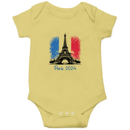 Discover Summer Games, 2024 Paris Olympics, France Onesies