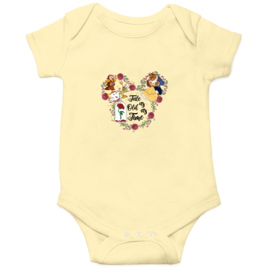 Discover Tale As Old As Time Onesies, Beauty Beast Onesies,