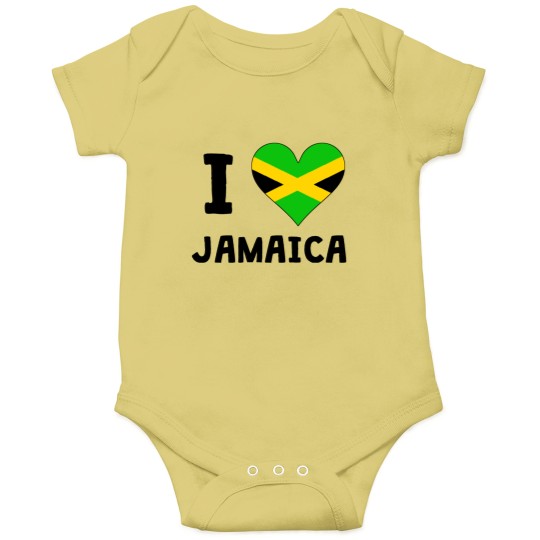 Discover I Heart Jamaica Onesies