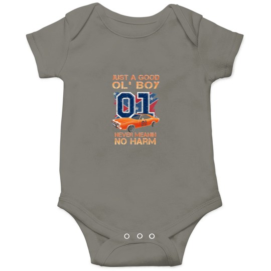 Discover Good ol boy School Dukes of Hazzard 210 Onesies