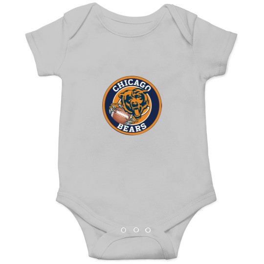 Discover Logo Chicago Bears Onesies