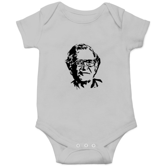 Discover Noam Chomsky stencil Onesies