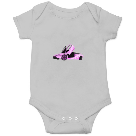 Discover Pink Sports Car Onesies