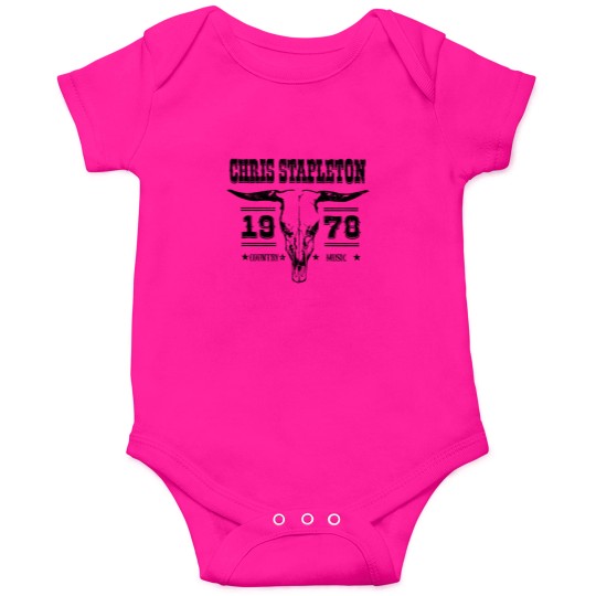 Discover Chris Stapleton ESTD 1978 Onesies, Chris Stapleton Bullhead
