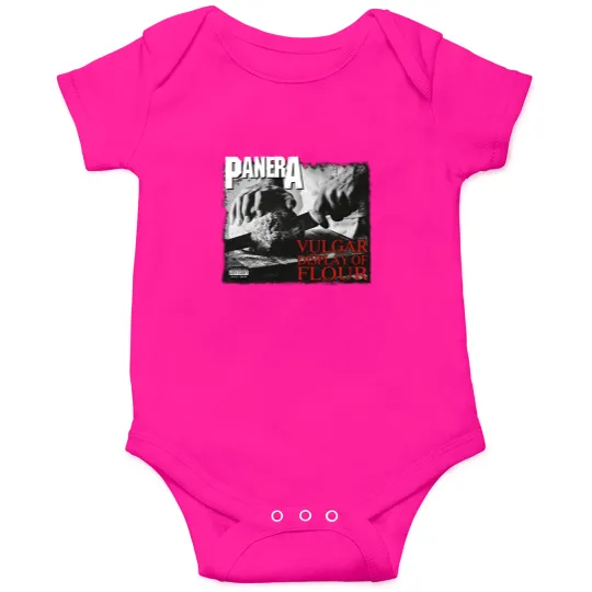 Discover PANERA Vulgar Display Of FLOUR Metal Band Parody Spoof Mayhem Skull Onesies