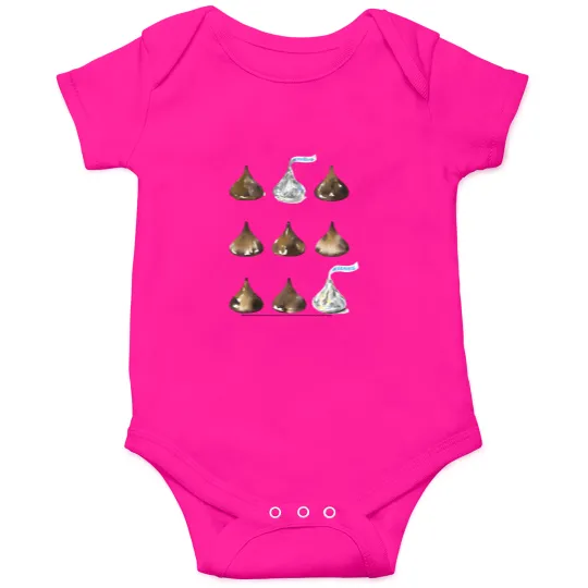 Discover Hersheys Kisses Multiple Grid Design Onesies