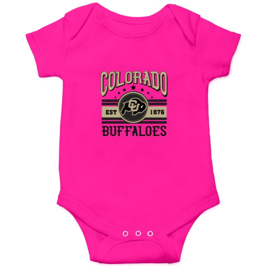 Discover Colorado Buffaloes Football Est 1876 Onesies, University of Colorado Onesies