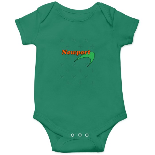 Discover Newport Cigarettee Vintage Brand Tee Onesies