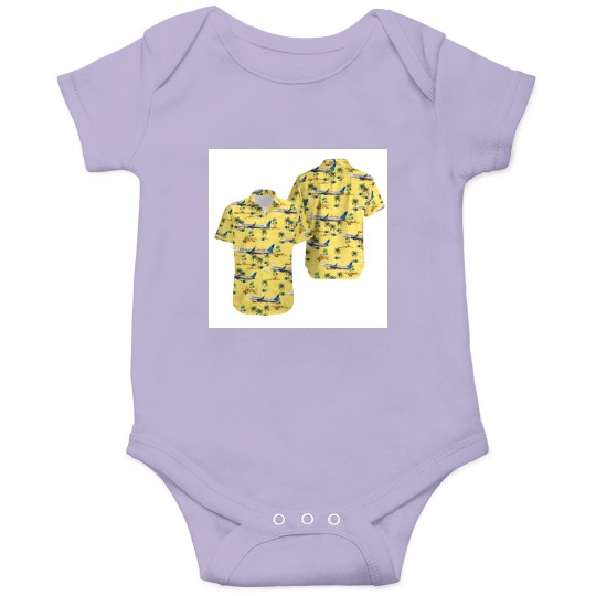 Discover United Airlines Boeing 737-824 Hawaiian Onesies, Summer Beach Onesies