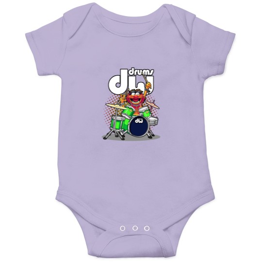 Discover ANIMAL DRUMMER DW GREEN DRUMS Classic Onesies