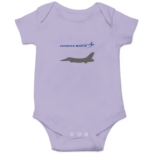 Discover Lockheed Martin F-16 Fighting Falcon Logo Unisex Onesies