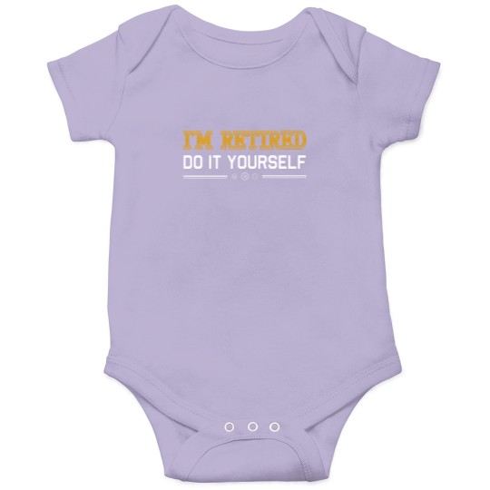 Discover Retirement DIY Onesie