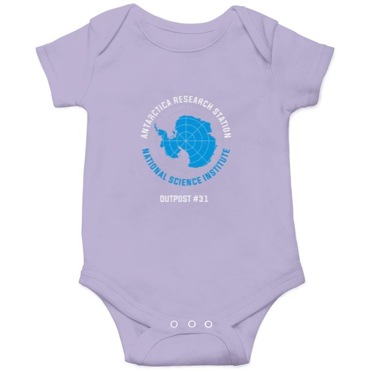 Discover Antartica Research Station Onesies