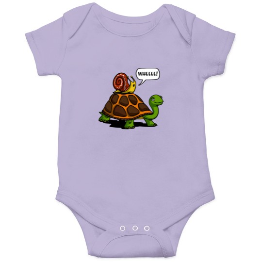 Discover Snail Riding Turtle Onesies