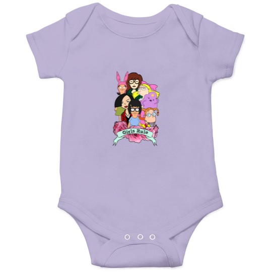 Discover Rule the Cool: 90's Girls Rule Cartoon Onesies