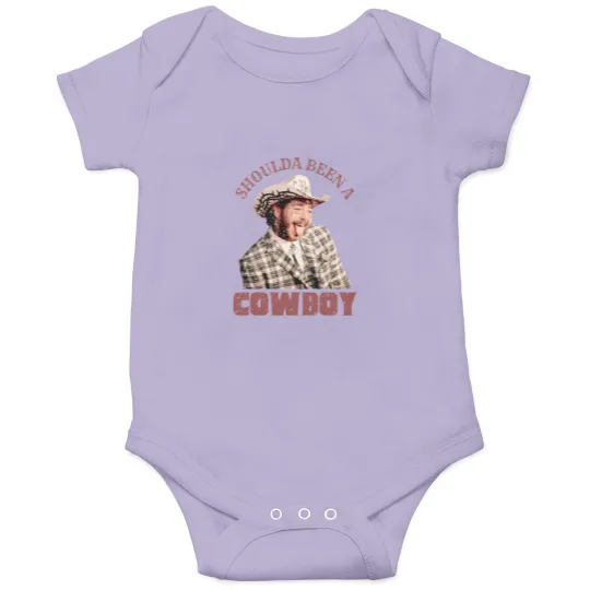 Discover Post Malone Shoulda Been a Cowboy Onesies - Merch Gift