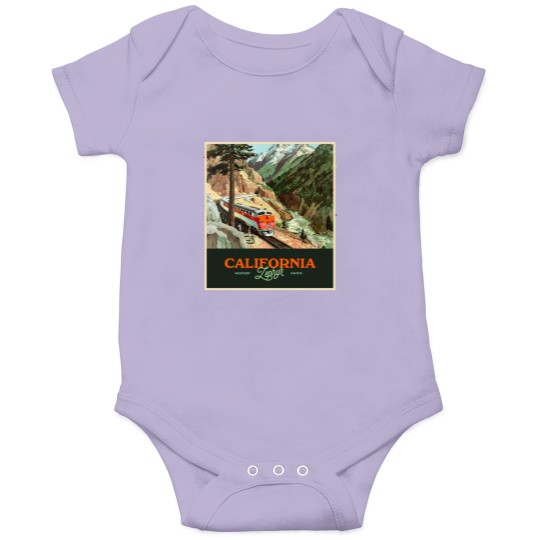 Discover California Zephyr Onesies