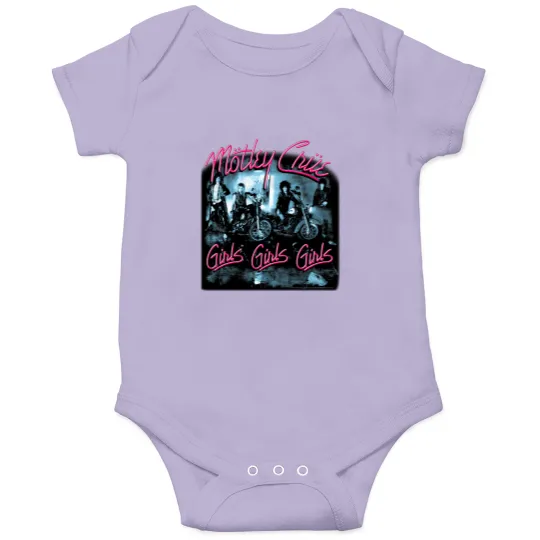 Discover Motley Crue Girls Girls Girls Onesie - Black Design