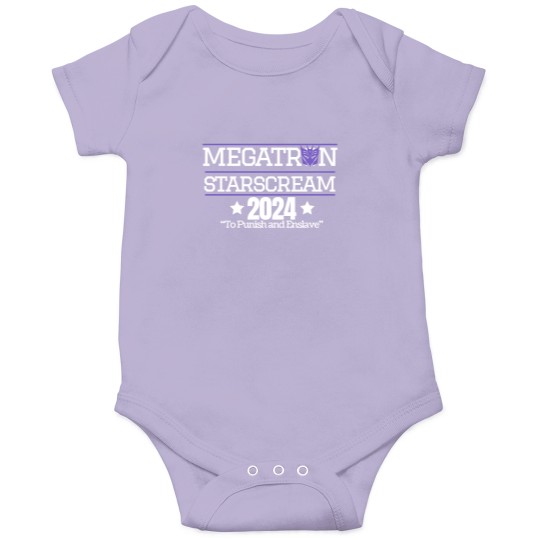Discover Megatron Starscream 2024 Onesies, Transformers, Decepticons, Funny Poltical Onesies