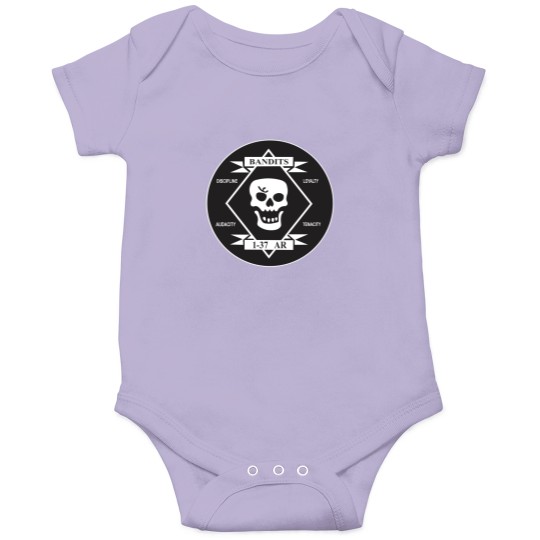 Discover The Bandits - 1st Battalion - 37th Armor Regiment (Clean Style) Onesies